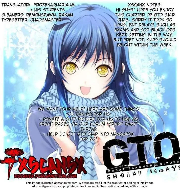 GTO - Shonan 14 Days Chapter 28 22